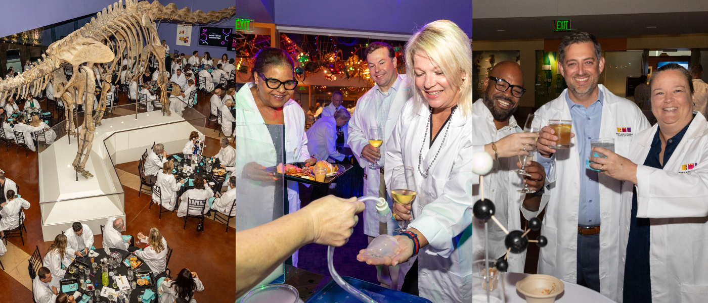 Guests enjoying Mad Scientist Ball 2023.